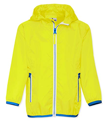 Playshoes Funktions-Jacke Regenmantel Regenbekleidung Unisex Kinder,neongelb,176 von Playshoes