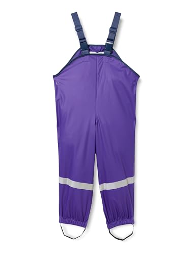 Playshoes Wind- und wasserdichte Regenhose Regenbekleidung Unisex Kinder,Lila,104 von Playshoes