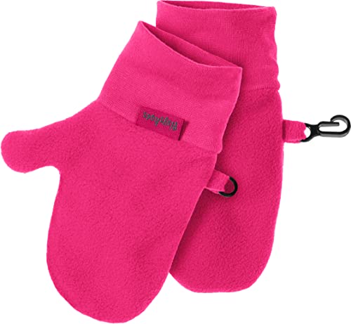 Playshoes Unisex Fäustling Fleece, Rosa, 3 (ca. 4-6 Jahre) von Playshoes