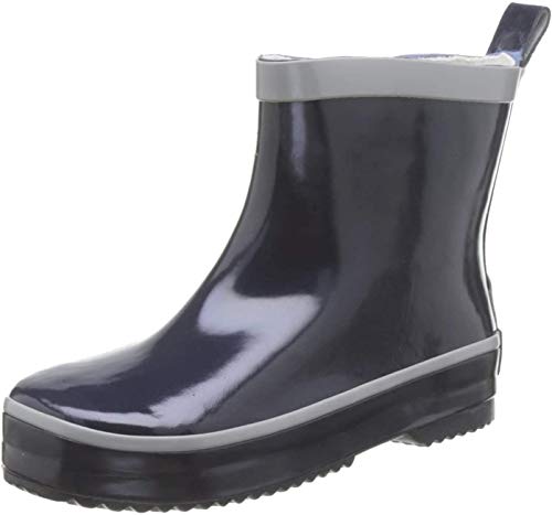 Playshoes Unisex Kinder Gummistiefel Halbschaft Regenstiefel, Uni, 27 EU von Playshoes