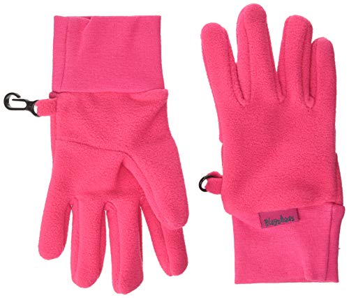 Playshoes Unisex Kinder Finger-Handschuh Fleece 422049, 18 - Pink, 4 (ca. 6-8 Jahre) von Playshoes