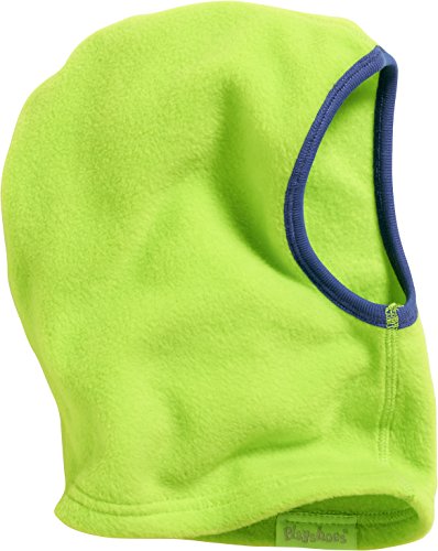 Playshoes Unisex Kinder Fleece-Schlupfmütze Winter-Mütze, grün, one size von Playshoes