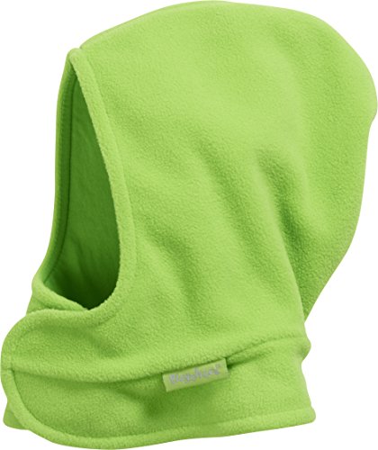 Playshoes Unisex Kinder Fleece-Schlupfmütze Winter-Mütze, grün, one size von Playshoes