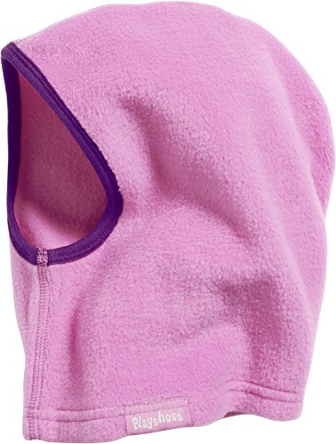 Playshoes Unisex Kinder Fleece-Schlupfmütze Winter-Mütze, pink, one size von Playshoes