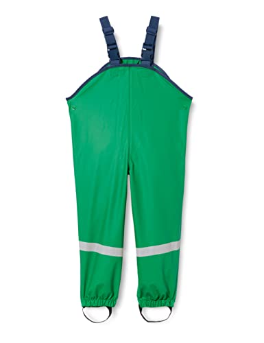 Playshoes Matschhose Regenlatzhose Fleece-Futter Unisex Kinder Wind- und wasserdichte Regenhose Regenbekleidung, grün, 98 Playshoes Matschhose Regenlatzhose Fleece-Futter Unisex Kinder Wind- und wasserdichte Regenhose Regenbekleidung, grün, 98 von Playshoes