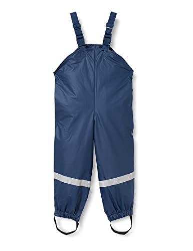 Playshoes Unisex Kinder Matschhose Regenlatzhose Textilfutter Wind- Und Wasserdichte Regenhose Regenbekleidung, Marine, 92 EU Playshoes Unisex Kinder Matschhose Regenlatzhose Textilfutter Wind- Und Wasserdichte Regenhose Regenbekleidung, Marine, 92 EU von Playshoes