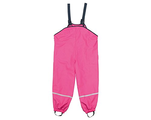 Playshoes Wind- und wasserdichte Regenhose Regenbekleidung Unisex Kinder,Rosa,92 von Playshoes