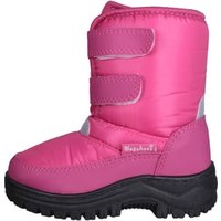 Playshoes Winter-Bootie mit Klettverschluss pink von Playshoes