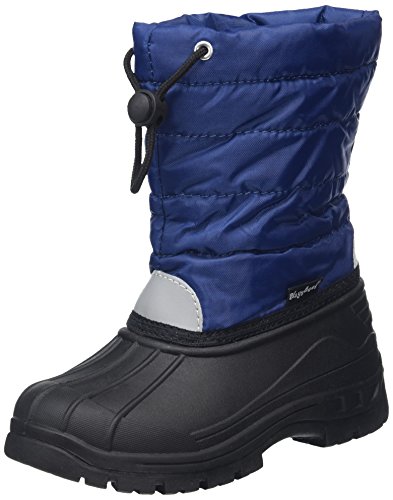 Playshoes Unisex Kinder Schneestiefel, Blau (11 Marine), 20/21 von Playshoes