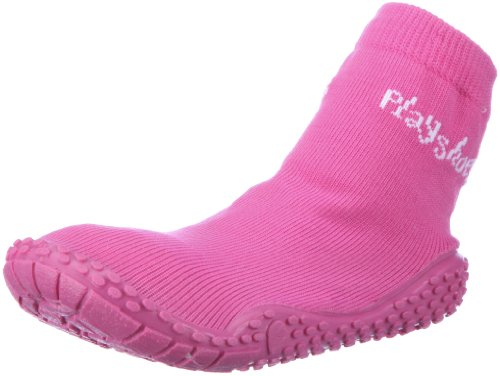 Playshoes Unisex Kinder Aquasocken Wassersportschuh Aquasocken, 174801, Rosa von Playshoes