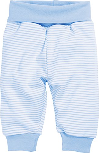 Playshoes Sweat-Hose Jogginghose Unisex Kinder,Bleu Ringel,74 von Playshoes