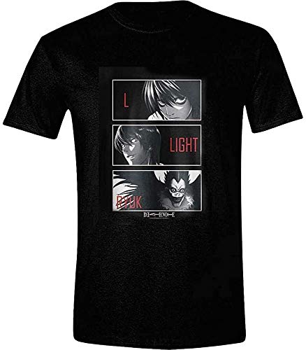 Death Note - Good, Bad, Shinigami Herren T-Shirt - Schwarz - S Death Note - Good, Bad, Shinigami Herren T-Shirt - Schwarz - S von Playstation