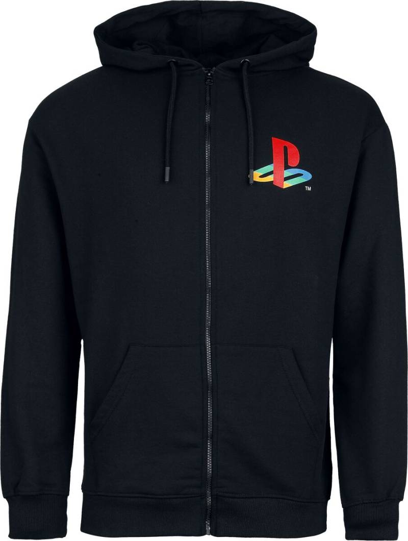 Playstation - Gaming Kapuzenjacke - Logo - S bis XXL - für Männer - Größe M - schwarz Playstation - Gaming Kapuzenjacke - Logo - S bis XXL - für Männer - Größe M - schwarz von Playstation