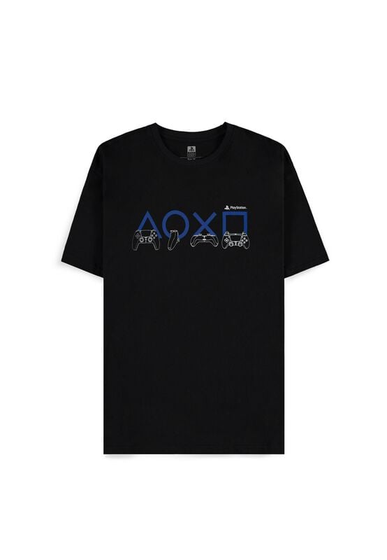 Playstation - Gaming T-Shirt - PlayStation Controller - S bis XXL - für Männer - Größe XXL - schwarz von Playstation