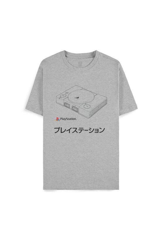 Playstation - Gaming T-Shirt - PlayStation - O.G Console - S bis XXL - für Männer - Größe S - grau Playstation - Gaming T-Shirt - PlayStation - O.G Console - S bis XXL - für Männer - Größe S - grau von Playstation