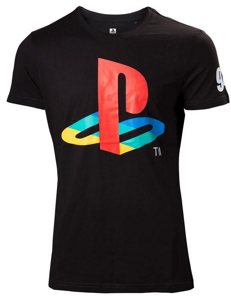 Playstation Print-Shirt Playstation Logo Sony T-Shirt Schwarz Large Playstation Print-Shirt Playstation Logo Sony T-Shirt Schwarz Large von Playstation