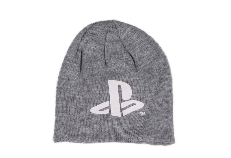Playstation Schlupfmütze Playstation Kinder Winter Mütze in Grau Gr. 52 oder 54 cm von Playstation
