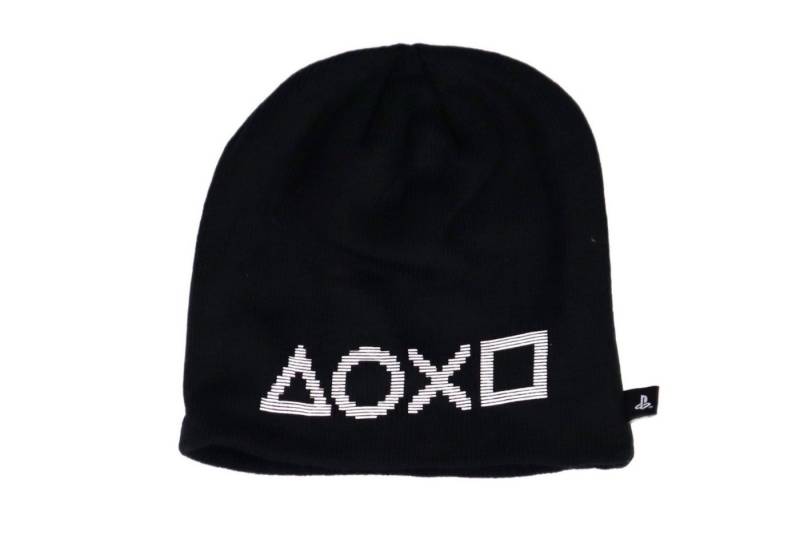 Playstation Schlupfmütze Playstation Kinder Wintermütze in Schwarz Gr. 52 oder 54 cm von Playstation
