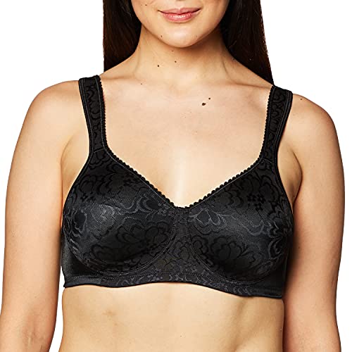 PLAYTEX Damen 18-Hour Ultimate Lift Wireless Full-Coverage Bra, Single Or 2-Pack BH mit voller Abdeckung, Undurchsichtige, Schwarz/Schwarz, 2er-Pack, 90E PLAYTEX Damen 18-Hour Ultimate Lift Wireless Full-Coverage Bra, Single Or 2-Pack BH mit voller Abdeckung, Undurchsichtige, Schwarz/Schwarz, 2er-Pack, 90E von Playtex