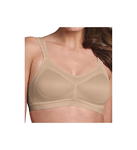 PLAYTEX Damen 18 Stunden Active Breathable Comfort Wireless BH Vollständige Abdeckung BH Glättende Unterstützung, Hautfarben, 100D von Playtex