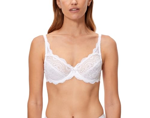 Playtex Damen Flower Elegance x1 Bh, Weiss, 90D von Playtex