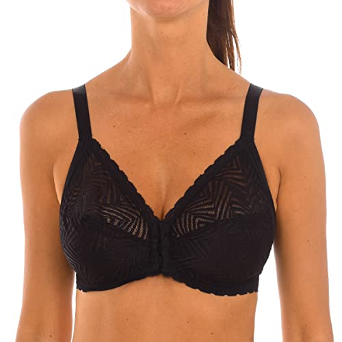 Playtex Damen ohne Bügel bügellos mit idealem Halt und Eleganz Bh, Schwarz, 75D von Playtex