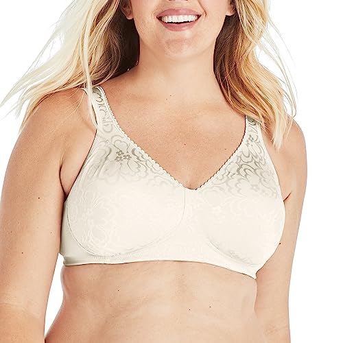 Playtex Damen 18 Hour Ultimate Lift and Support Wire Free Bra BH, Perlmutt, 100C von Playtex