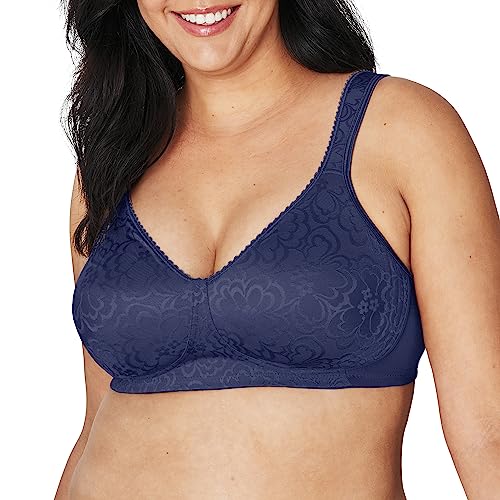PLAYTEX Damen 18 Hour Ultimate Lift and Support Wire Free Bras, Blauer Samt, 85B EU von Playtex