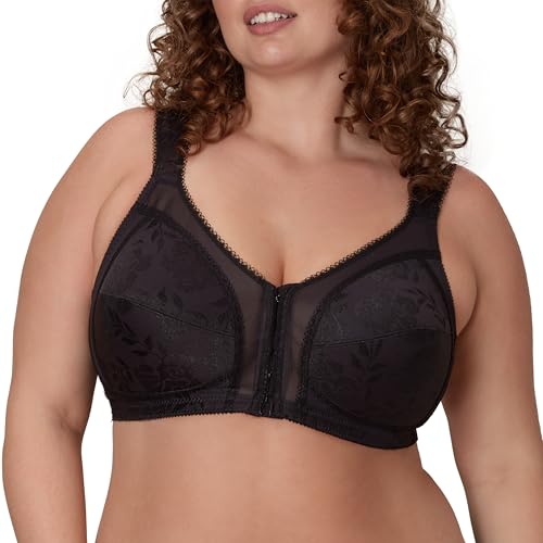 Playtex Damen 18 Stunden BH mit voller Abdeckung, schwarz, 105C von Playtex