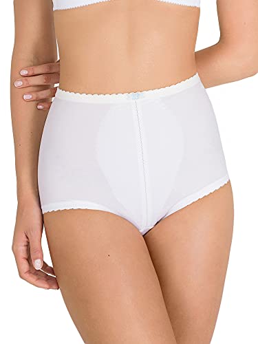 Playtex Damen Shapewear-Höschen aus Mikrofaser Slip, Weiss, M von Playtex