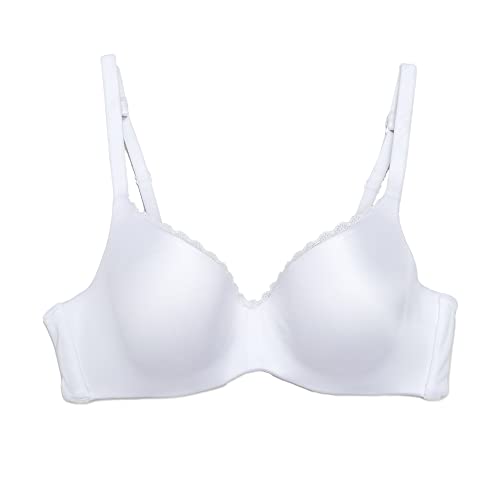 Playtex Damen Bügel-BH gepolsterter Körbchen Push-Up 24H Soft Absolut Bh, Weiss, 85B von Playtex