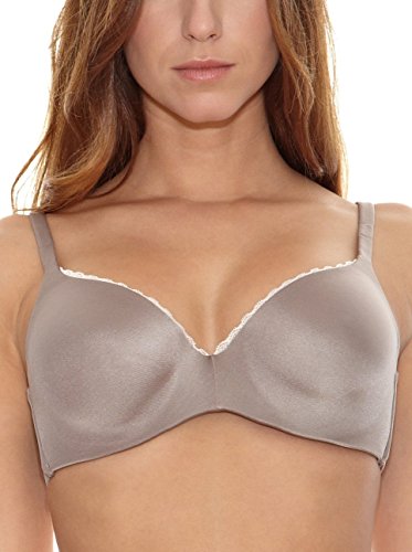 Playtex Damen-BH mit Bügel, Trägerloser, 24 Horas / Con aros copa B y C, Beige, 24 Horas / Con aros copa B y C 80B von Playtex