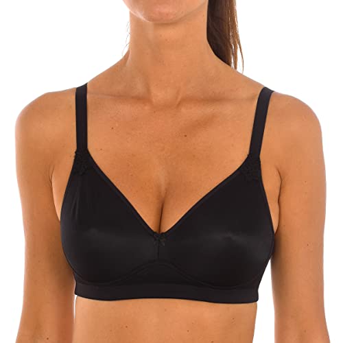 Playtex BH für Damen, Essential Support, bügelloser BH, x1 Schwarz 90E von Playtex
