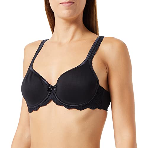 Playtex Damen Spacer Flower Elegance x1 Bh, Schwarz, 75D von Playtex