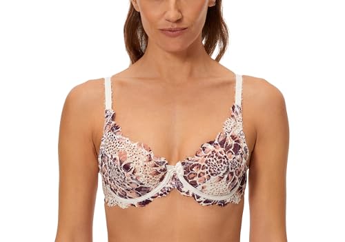 Playtex Damen Flower Elegance x1 BH, Mehrfarbig, 80D von Playtex