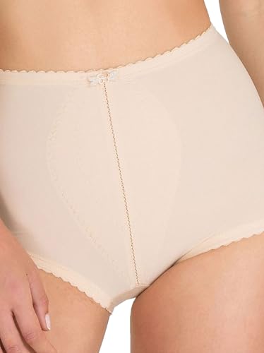 Playtex Damen Shapewear-Höschen aus Mikrofaser Slip, Weiss, L von Playtex