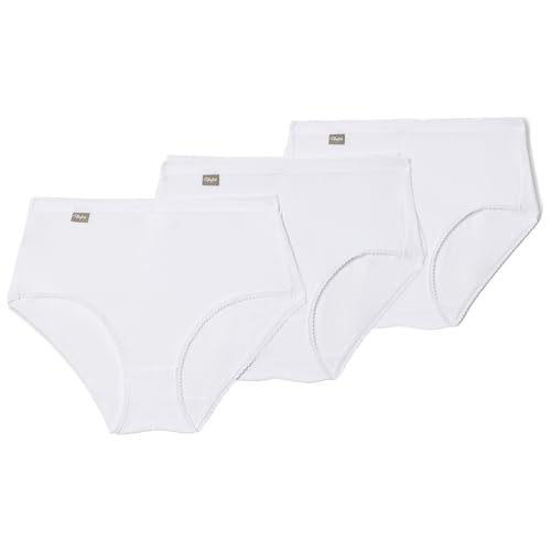 Playtex Brief Woman Essential Cotton Maxi Brief x3, White, 3XL von Playtex