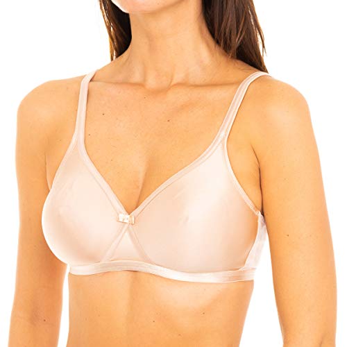 Playtex Damen Micro Support Satin Bügelloser BH x1 Beige 75C von Playtex