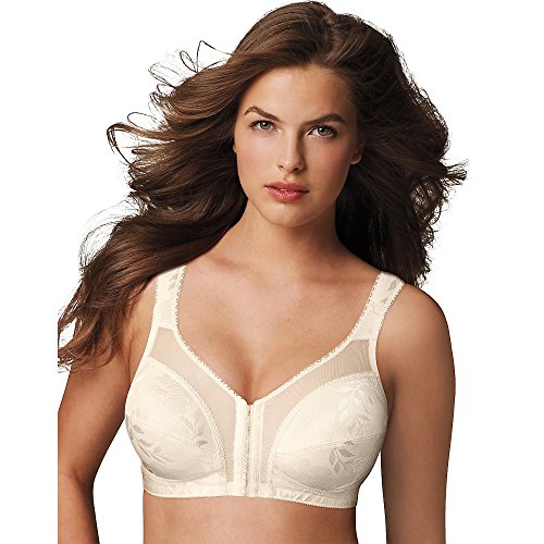 Playtex Damen Plus Size Front Close BH mit Flex Back - Beige - 105C von Playtex