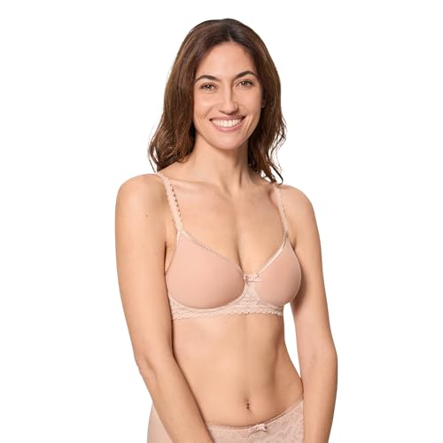 Playtex BH Flower Elegance Spacer ohne Bügel Damen x1 Beige 90B von Playtex