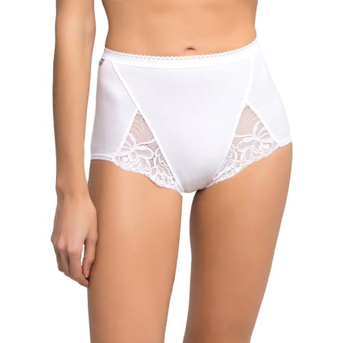 Playtex Slip Damen Essential Baumwollslip x2 Weiß XL von Playtex
