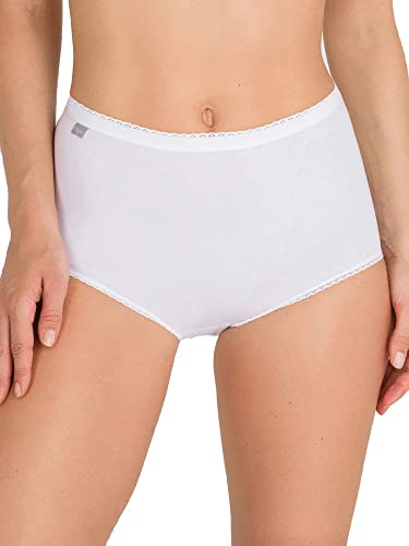 Playtex Brief Woman Essential Cotton Maxi Brief x3, White, XL von Playtex