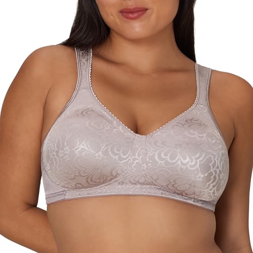 Playtex Women's 18-Hour Ultimate Lift and Support Wire-Free Full Coverage Bra #4745, Warm Steel,38DD von Playtex