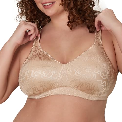 PLAYTEX Women's 18-Hour Ultimate Lift and Support Wire-Free Full Coverage Bra #4745,Nude,42DD von Playtex