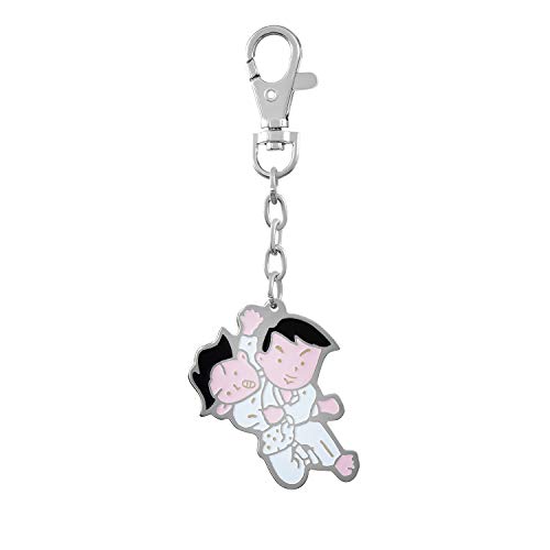 Playwell Martial Arts Judo Kinder Grappling Schlüsselanhänger (Ringe), weiß, One size von Playwell