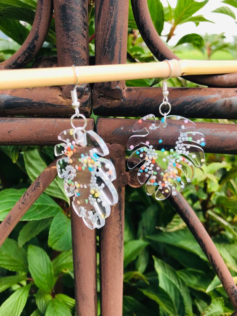 Epoxidharz-Ohrringe „Sweeten My Day" von PlazaPicaza