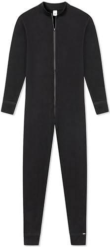 Pleas Thermo Overall Herren - Einteiler Ganzkörperanzug Herren in schwarz - Grösse 060 von Pleas