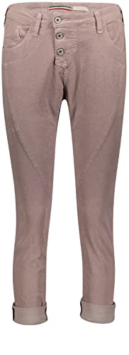 Please Damen Jeans P 78A_AEQN3N-P78A - Boyfriend - Grün Braun XXS XS S M L XL, Größe:XS, Farbvariante:Pastel Brown 3801 von Please