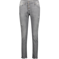 Please Damen Jeans P 78F_WW6PPB-P2B0 - Boyfriend - Grau - Grigio Denim Superstretch von Please