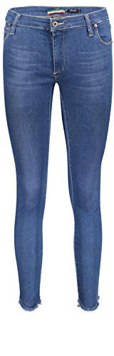 Please Damen Jeans P 93O_KM6P6I-P93O Slim Fit - Blau - Blue Denim XS S M L XL Stretch 70% Baumwolle, Größe:M, Farbvariante:Blue Denim (1670) von Please